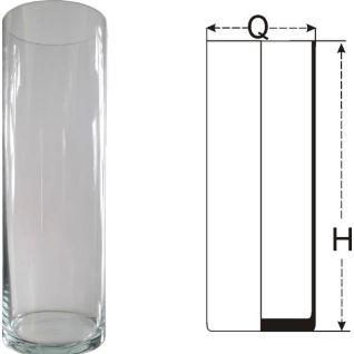 Glass vase, 290