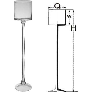 Стеклянный подсвечник, Q-12