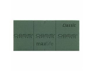 OASIS CLASSIC Floral Foam Maxlife 20pcs, G23cm, P11cm, H8cm, 10-01027