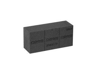 OASIS Black Ideal brick for cut flowers 20pcs, G23cm, P11cm, H8cm, 10-01058
