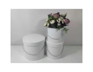 Gift boxes, white , GS1817-12WH