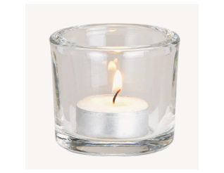 Glass candle holder,, 10027292