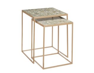 Decorative table, metal, 1150219