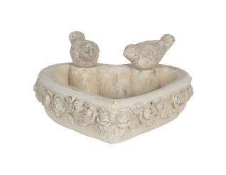 Garden decor bird bath, 6TE0353