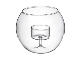 Glass candle holder, TL-D12