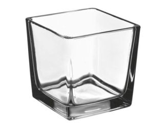 Стеклянная ваза, CUBO-14