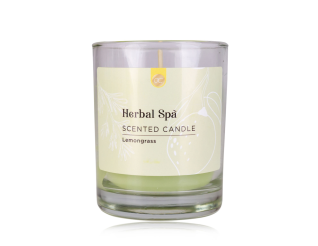 Scented candle in glass Herbal Spa, 3859304