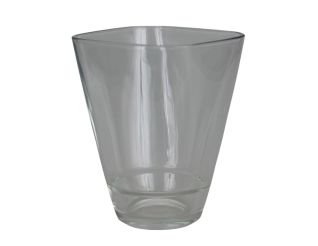 Glass orchid pot AMARANTA, AMA/CLR