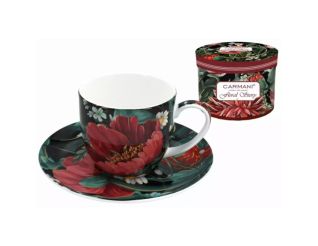 Mug with saucer, 8409336