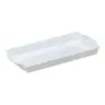 OASIS Plastmasas paliknis ķieģeļveida oāzēm, balts, 1gab, G26cm, P12.5cm, H2cm, 45-08001