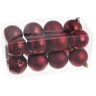 Ziemassvētku bumbuļi 6cm 16gab 158CAN6-16