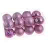 Ziemassvētku bumbuļi 6cm 16gab 158CAN6-16