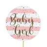 Dekors Baby Girl uz kociņa 50 cm, 93147023