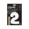 Folijas balons Cipars "2", CH-B9B2