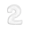 Folijas balons Cipars "2", CH-B9B2