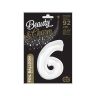 Фольгированный шар номер «6», CH-B9B6
