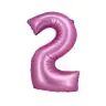 Folijas balons Cipars "2", CH-BSR2