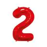 Folijas balons Cipars "2", BC-HCW2