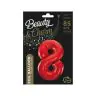 Folijas balons Cipars "8", BC-HCW8