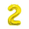 Folijas balons Cipars "2", BC-HZL2