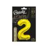 Folijas balons Cipars "2", BC-HZL2