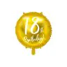 Foil balloon Happy Birthday 18th, FB24M-18-019