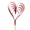 Heart 10 cm  on a 50cm stick, K42110