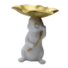 Decorative bunny-tray, 9677