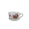 Decorative flower pot, OR001D-RO-1
