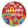 Folija balons Happy birthday, B401595