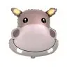 Фольгированный воздушный шар Hippo, B901873
