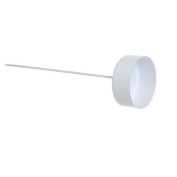 Adventes svečturi matēti, balti 4gab, D4.2cm, 39CAN7362-4.2M_W