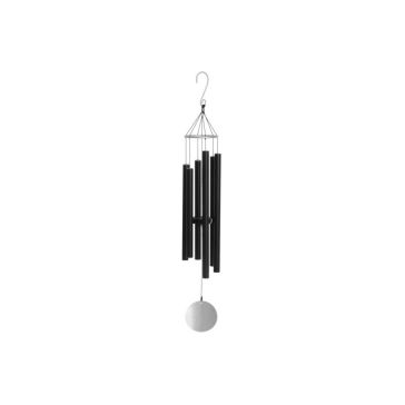 Wind chime, black,  AUREOLA TUNES, H71cm, 605014
