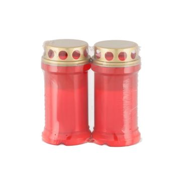 Svece plastmasas traukā, deg 55h , 601366