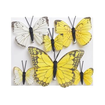 Бабочки на клипсе , 173CAN22020