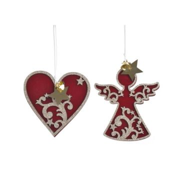 Christmas decor , wooden , HIF-218667-68_MIX