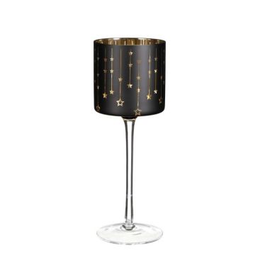 Glass candle holder , 1139463