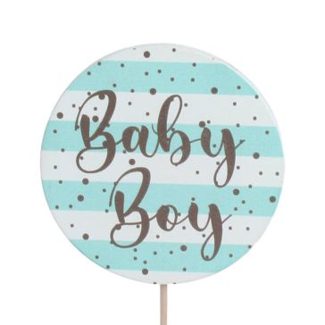 Dekors Baby Boy uz kociņa 50 cm, 93147024