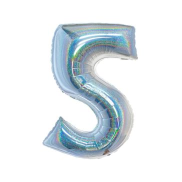 Фольгированный шар номер «5», CH-BHS5