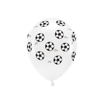Eco balons Footballs, ECO33P-203-008-6, ECO33P-203-008-6