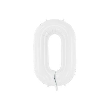Фольгированный шар номер «0», FB130-0-008