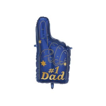 Фольгированый шар #1 Dad, FB132