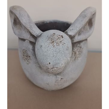 Concrete flower pot - Bunny, 26074
