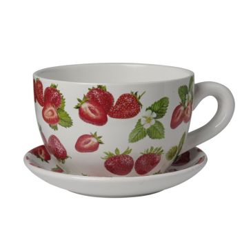 Decorative flower pot - Mug, 1HQB3-254