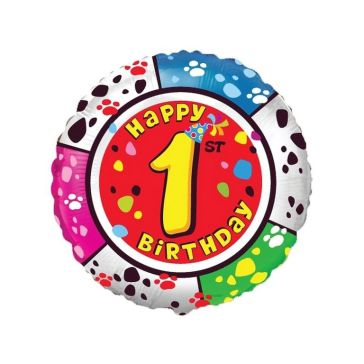 Folija balons Happy birthday, B401575/1