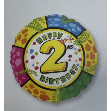 Folija balons Happy birthday, B401575/2