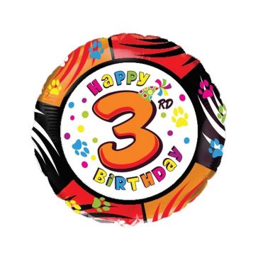 Folija balons Happy birthday, B401575/3