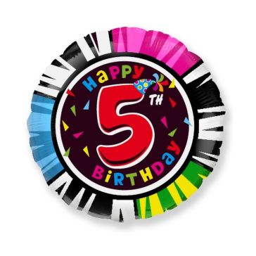 Folija balons Happy birthday, B401575/5