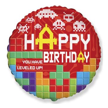 Folija balons Happy birthday, B401595