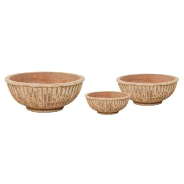 Бетонный горшок для цветов Terra Bowl, 133742